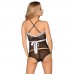 Corsetti Arella Top And Panty Black